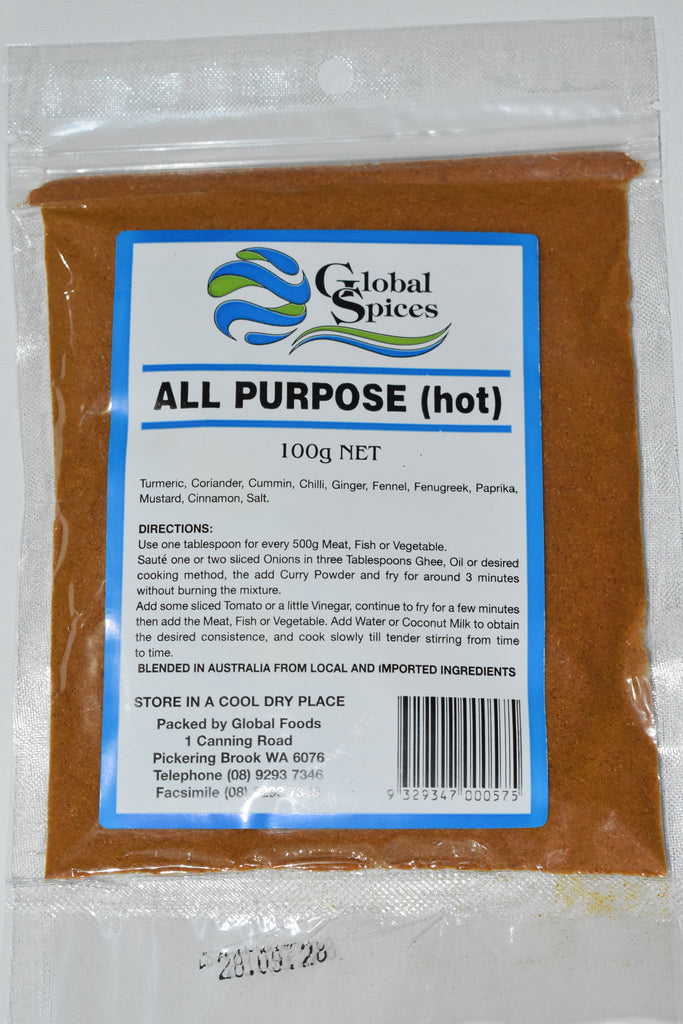 All Purpose Hot 100g Packet