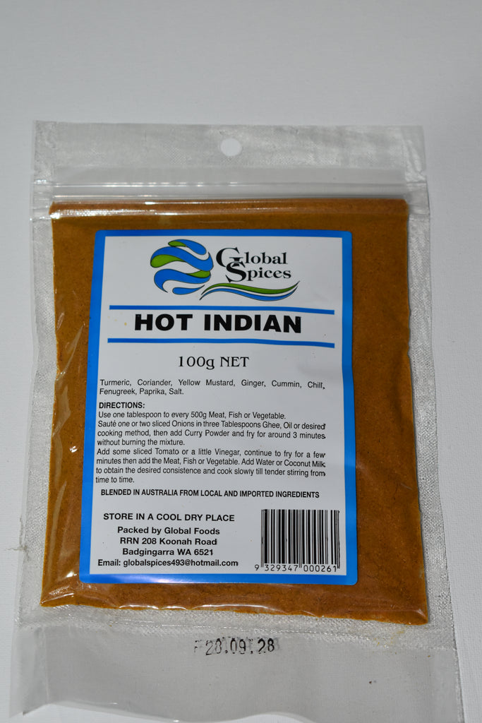 Hot Indian Curry 100g Packet