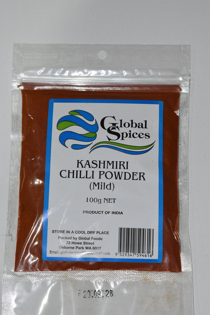 Kashmiri Chilli Powder (Mild) 100g Packet