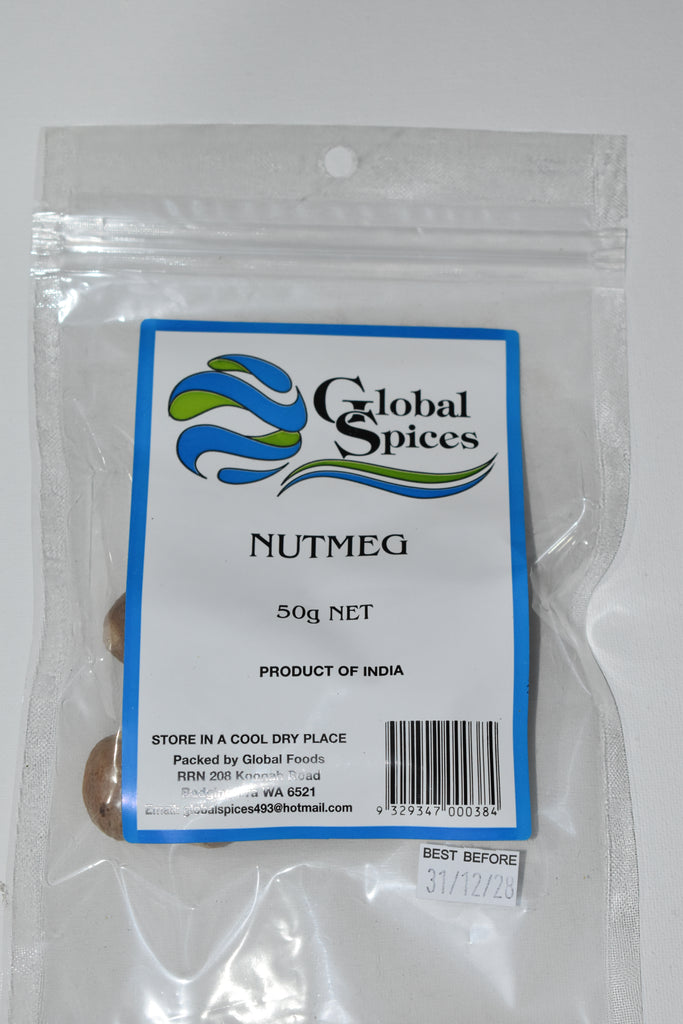 Nutmeg Whole 50g Packet