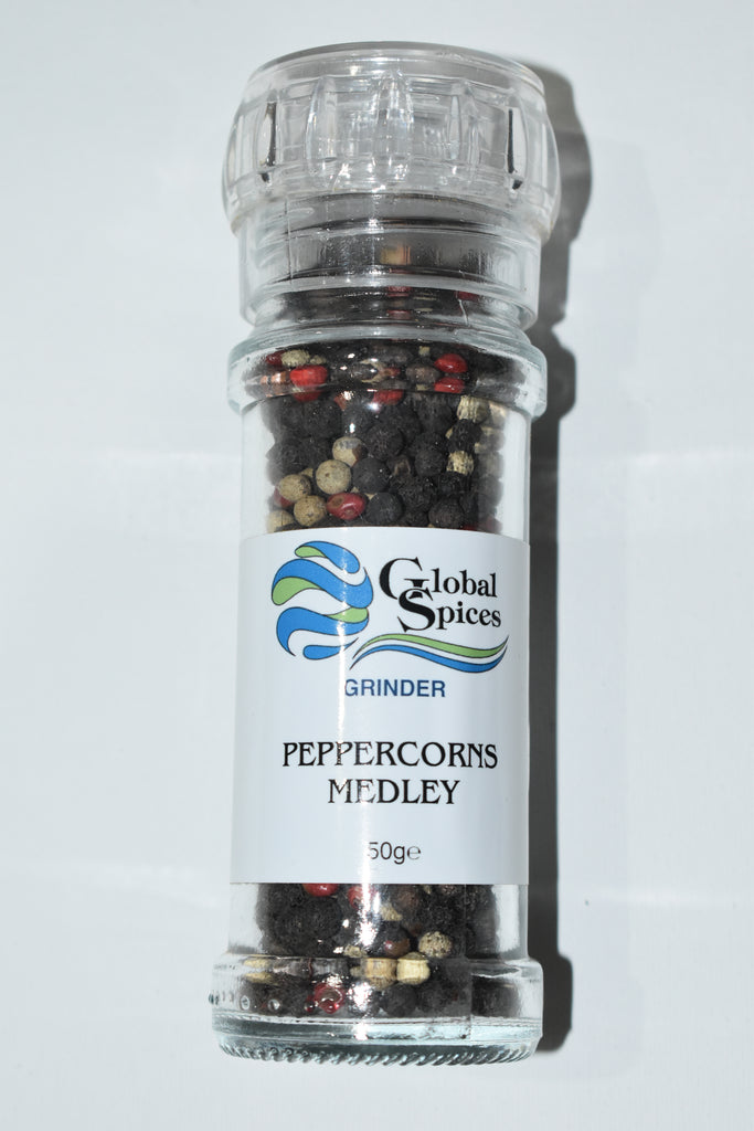 Peppercorns Medley 50g Grinder